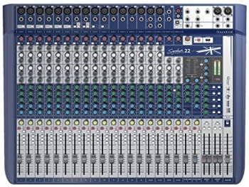 Soundcraft Signature 22 High Performance 22-Input Small Format Mixer With Effects