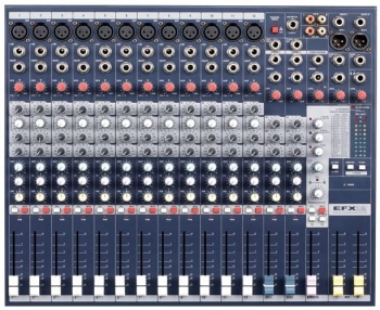 Soundcraft EFX12 Channel Lexicon Effects Audio Mixers