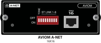 Soundcraft Aviom A-Net Option Card For Si Series Mixers