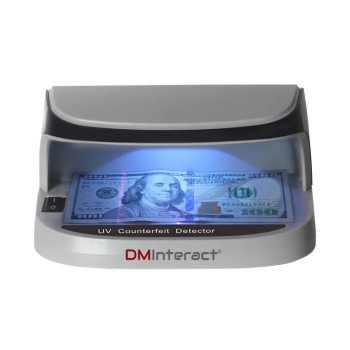 DMInteract DM-09 UV Lamp Multi-Currency Counterfeit Money Detector