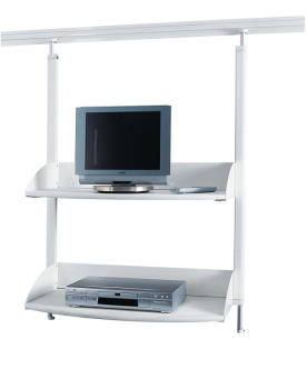 Legamaster 7-325300 TV-Video Shelf Unit Legaline Dynamic White 