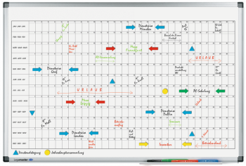  Legamaster 7-411000 Premium Year Planner Horizontal