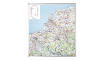 Legamaster PROFESSIONAL Map Benelux (R) 120 x 95 cm