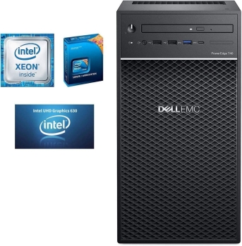 Dell PowerEdge T140 Server, (Intel Xeon, E-2224, 8GB, DDR4, 1TB, HDD)