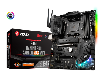 MSI B450 Gaming Pro Carbon Max Wi-Fi Motherboard