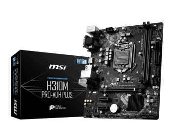MSI H310M PRO-VDH Plus Gaming Motherboard