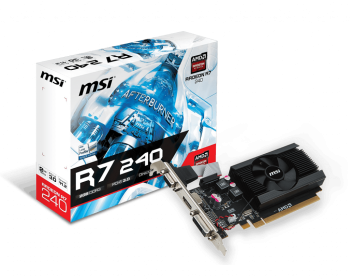 MSI Radeon™ R7 240 2GD3 64b LP Graphic Card