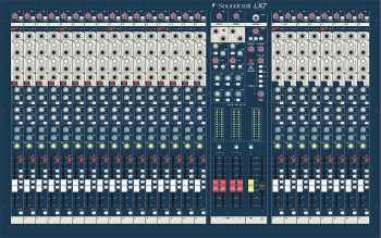 Soundcraft LX7ii 24 Channels with 4 Sub Group Outputs Console Audio Mixer