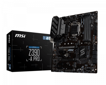 MSI 911-7B98-001 M/B Z390-A PRO Motherboard i9 Gen