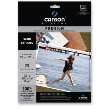 CANSON SATIN PHOTO PAPER ULTIMATE RANGE (20 SHEETS)