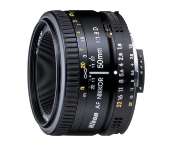 Nikon AF NIKKOR 50mm f/1.8D Lens