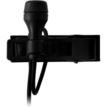 AKG LC617 MD Black Lapel Microphone with Tie Clip For Presenters and Actors