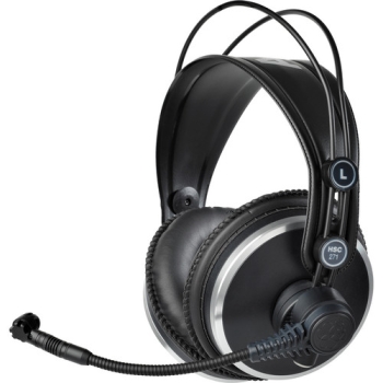 AKG HSC 271 Professional Over Ear Headset with Condenser Microphone