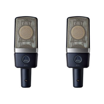 AKG C214MP Large Diaphragm Condenser Microphone Matched Pair