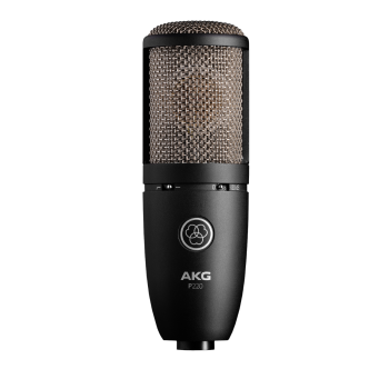 AKG P220 Large Diaphragm Cardioid Condenser Microphone Black