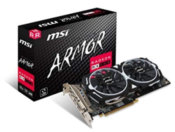 MSI Radeon RX580 Armor OC 8GB GDDR5 Graphics Card