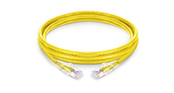 Avalon Cat 6A UTP Patch Cord 1 mtr (Yellow)