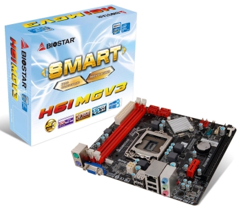 Biostar H61MGV3 Motherboard