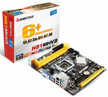 Biostar H81MHV3 Motherboard