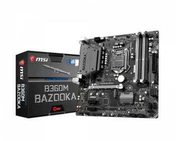 MSI 911-7B24-019 B360M BAZOOKA Motherboard i9 Gen