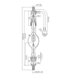 Barco DP2K-10Sx / Replacement Lamp XD2200HP/G