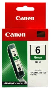 Canon BCI-6 (9473A003) Green Ink Cartridge