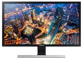 Samsung UHD 28" Monitor with High Glossy Black Finish