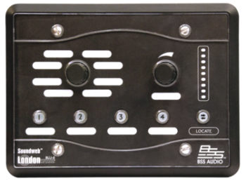 BSS Soundweb London BLU-8v2BLK Programmable Zone Controller