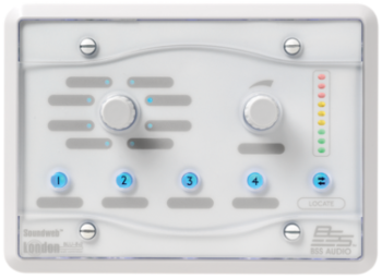 BSS Soundweb London BLU-8-V2-WHT Programmable Zone Controller