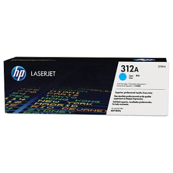 HP 312A Cyan Original LaserJet Toner Cartridge