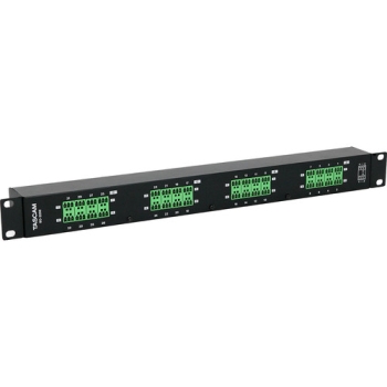 Tascam BO-32DE Rackmount 32-Channel DB25 to Euroblock I/O Adapter