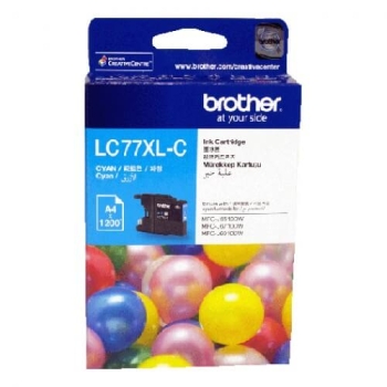 Brother LC-77XL Cyan Ink Cartridge