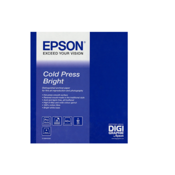 Epson Fine Art Paper Signature Worthy Hot Press Natural A3+ Sheet Media