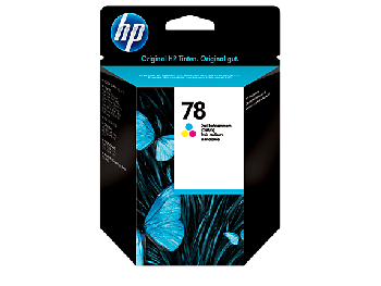 HP 78 Tri-color Original Ink Cartridge (C6578D)
