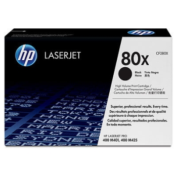 HP 80X High Yield Black LaserJet Toner Cartridge CF280X