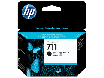 HP 711 XL Black Ink Cartridge (CZ133A)