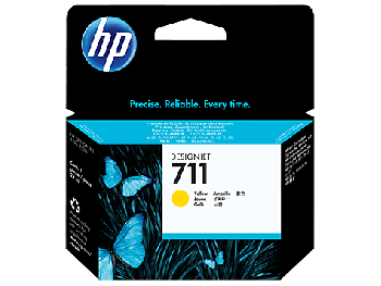 HP 711 Yellow Ink Cartridge (CZ132A)