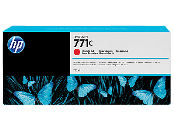 HP 771C 775-ml Chromatic Red Designjet Ink Cartridge (B6Y08A)