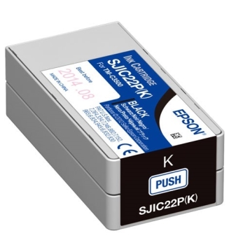 Epson GJIC5(K): Ink cartridge for ColorWorks C831 and GP-M831 (Black)