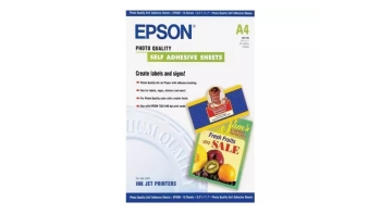 Epson Photo Quality Ink Jet Paper self-adhesive, DIN A4, 167g/m², 10 Sheets