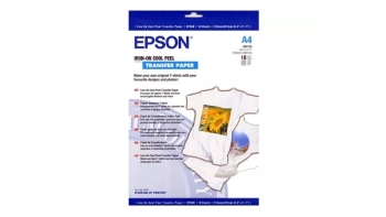 Epson Iron-on-transfer Paper, DIN A4, 124g/m², 10 Sheets