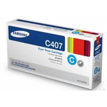 Samsung CLT-C407S Cyan Toner Cartridge