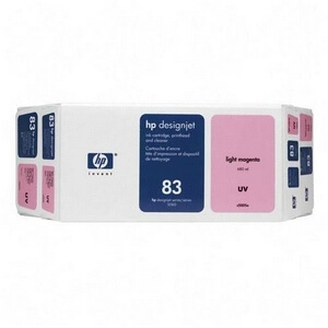 HP C5005A Light Magenta UV Ink Cartridge and Printhead