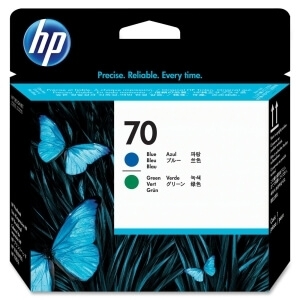 HP C9408A Blue & Green Printhead Cartridge