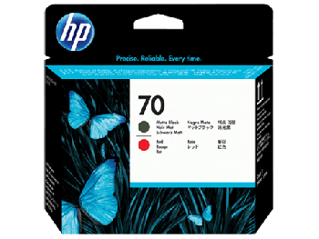 HP C9409A Matte Black & Red Printhead Cartridge