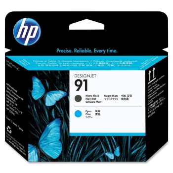 HP C9460A Black and Cyan Printhead  Ink Cartridge