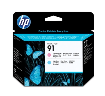 HP C9462A Lt Magenta and Lt Cyan  Ink Cartridge