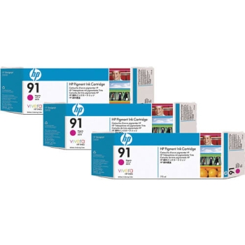 HP C9484A Pigment Magenta (3 Pack) Ink Cartridge