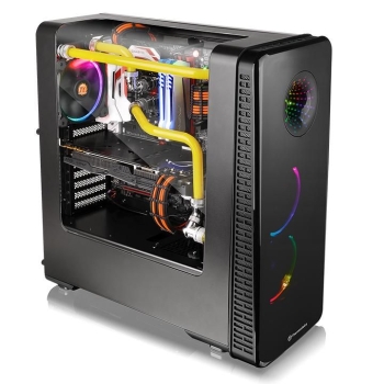 Thermaltake View 28 RGB Riing Edition Gull-Wing Window ATX Mid-Tower Chassis