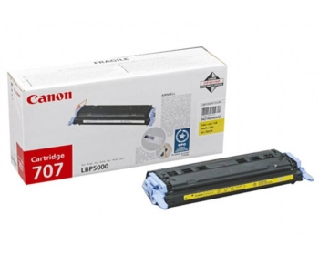 Canon 707 Yellow Toner Cartridge